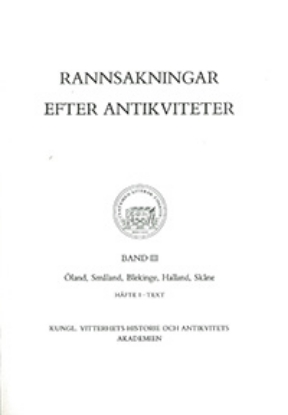 Bild på Rannsakningar efter antikviteter, band III
