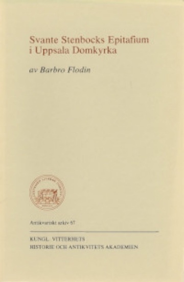 Bild på Svante Stenbocks epitafium i Uppsala domkyrka