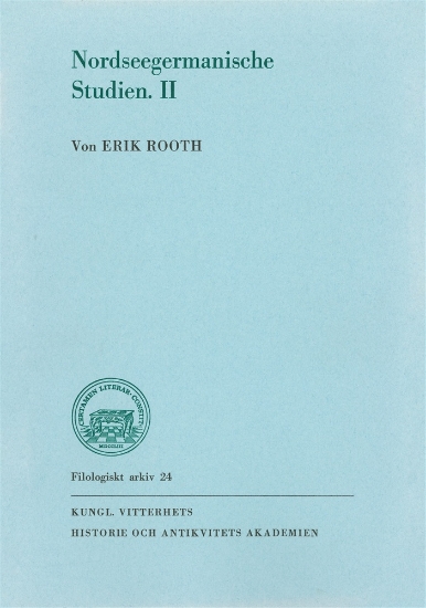 Bild på Nordseegermanische Studien. II