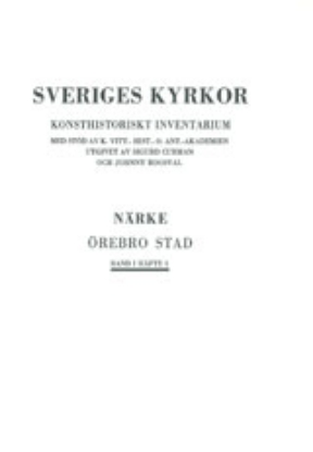 Bild på Närke I:1 : Örebro stads kyrkor