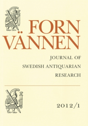 Bild på Fornvännen 2012/1 : Journal of Swedish antiquarian research