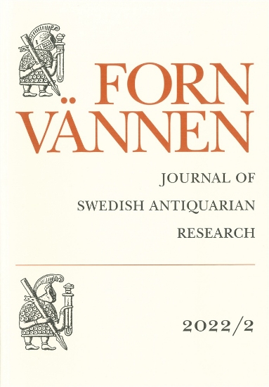 Bild på Fornvännen 2022/2 : Journal of Swedish antiquarian research