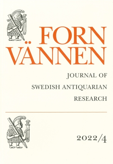 Bild på Fornvännen 2022/4 : Journal of Swedish antiquarian research
