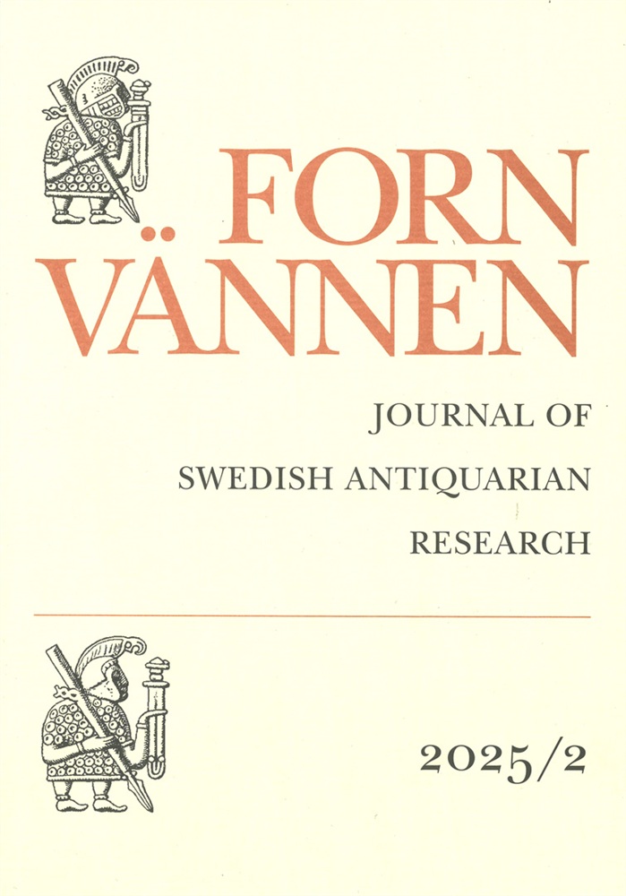 Bild på Fornvännen 2025/2 : Journal of Swedish antiquarian research