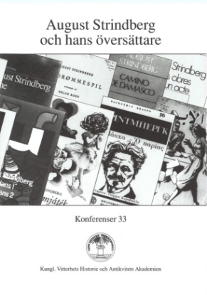Bild på August Strindberg och hans översättare : Föredrag vid symposium i Vitterhetsakademien 8 september 1994