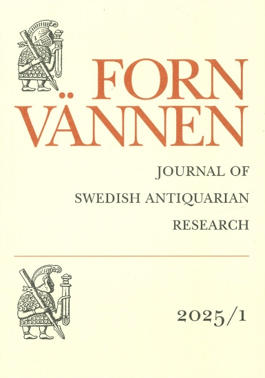 Bild på Fornvännen 2025/1 : Journal of Swedish antiquarian research