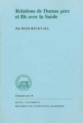Bild på Relations de Dumas père et fils avec la Suède
