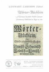 Bild på Wörter-Büchlein : a German-Swedish-Polish-Latvian dictionary published in Riga in 1705