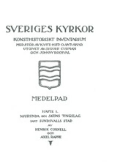 Bild på Medelpad. 1 : Njurunda och Sköns tingslag samt Sundsvalls s