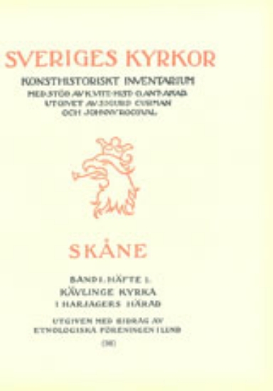 Bild på Skåne I:1 : Kävlinge kyrkor i Harjagers härad