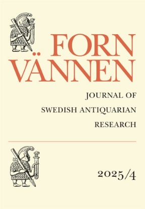 Bild på Fornvännen 2025/4 : Journal of Swedish antiquarian research